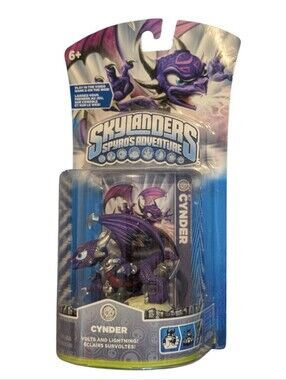 Skylanders Spyros Adventure Cynder Figure Character NIB Activision